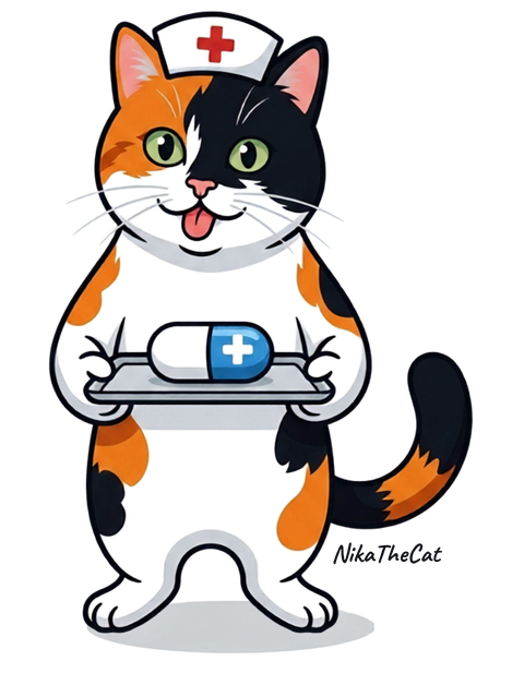Nika as a nurse