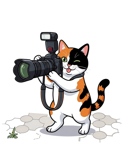 Nika as a photographer